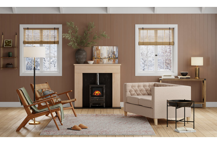 Chairs by fireplace online ideas